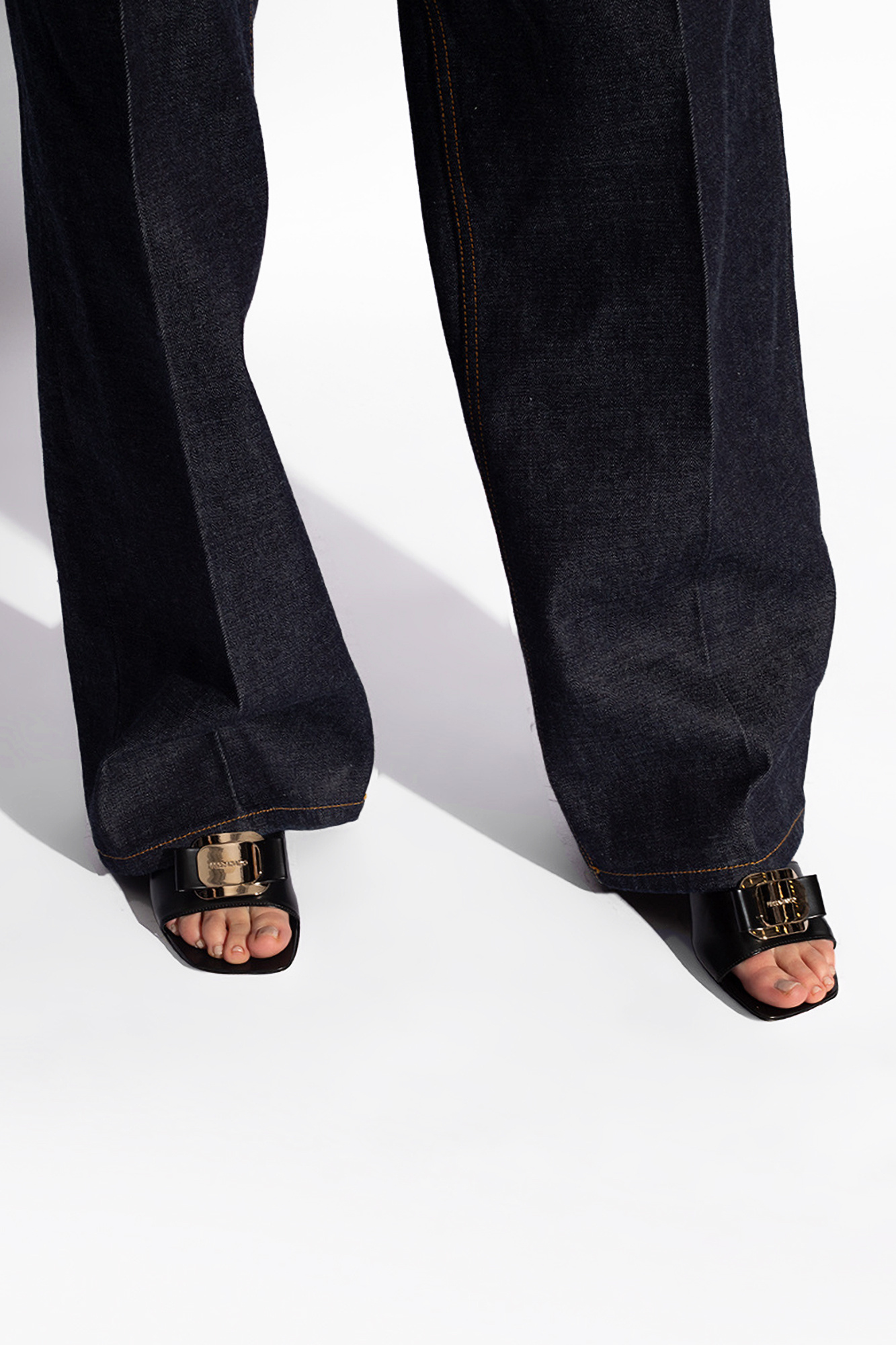 FERRAGAMO 'Zelie' heeled mules | Women's Shoes | Vitkac